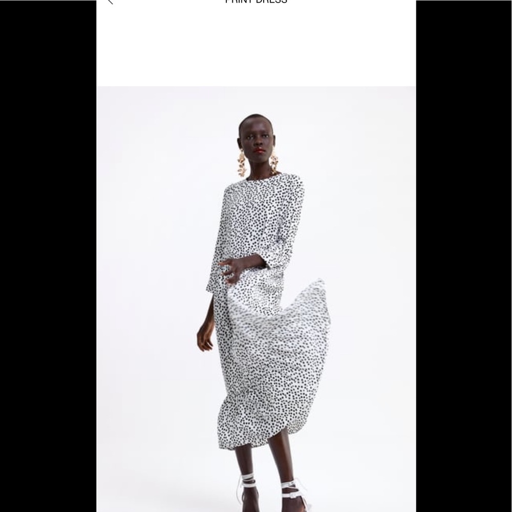 Zara Summer 19’ Print Dress